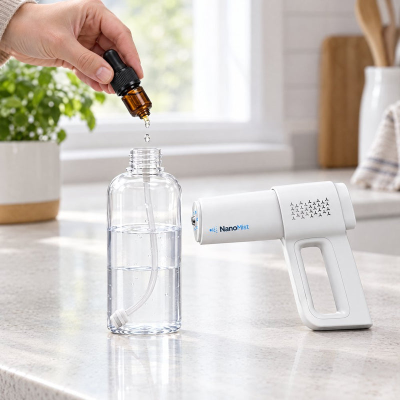 Tillsätt några droppar refill